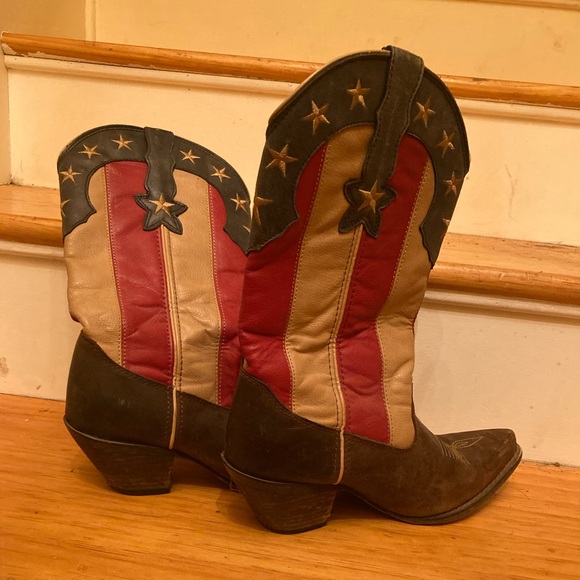 8.5 American Flag Durango Cowgirl Boots - Picture 4 of 6